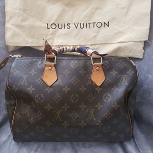Authentic Louis Vuitton Speedy 30 Monogram